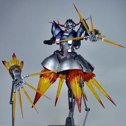YX Studio A Baoa Qu Model 1/100 Scale Zeong Zhanshenhao Model Kit Customized Paint Titanium Version(Third Party, Not Original Bandai Kit Used)