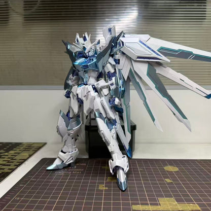 (Pre-Order) [wsss Studio] Shenma Model 1/100 Blue Knight GK Style Rising Freedom Gundam Model Kit Twilight Coating (ETA: October 2026)