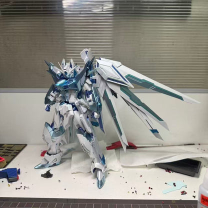 (Pre-Order) [wsss Studio] Shenma Model 1/100 Blue Knight GK Style Rising Freedom Gundam Model Kit Twilight Coating (ETA: October 2026)