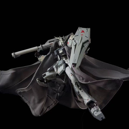 AW Hand-crafted Grey Cloth Cloak Cape with Wire for 1/100 Model Kit (Capes only, does not contain model kit)