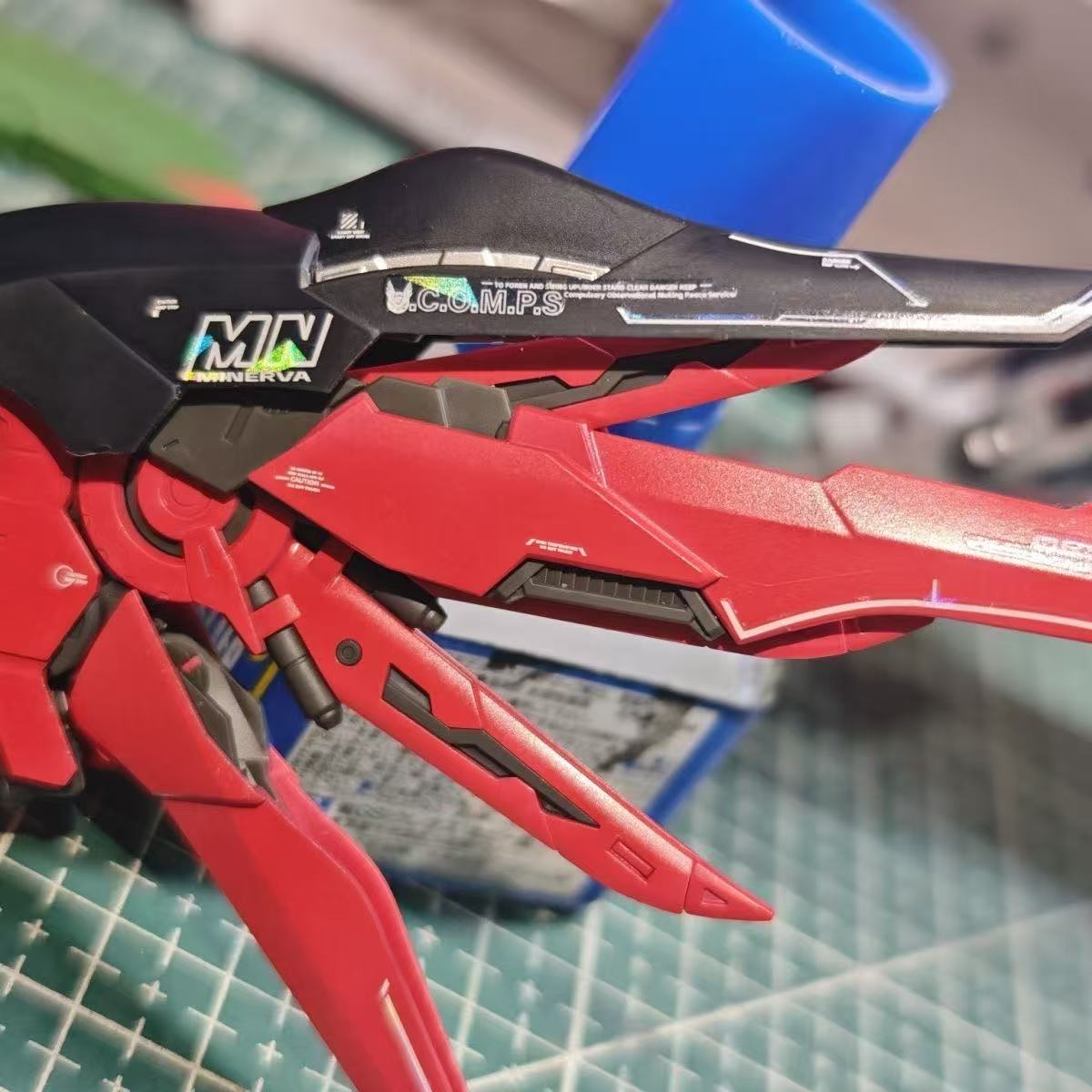 Holographic Water Decal for MGSD Destiny Gundam