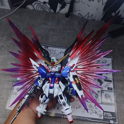 YX Studio Customized Paint GG MGSD Destiny Gundam Metallic Coating (Third Party, Not Original Bandai Kit Used)