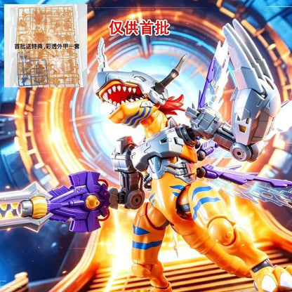 (Pre-Order) JW (Third Party, not Original Bandai) Figure-rise Standard Amplified Metalgreymon (Vaccine) with First Batch Bonus: Clear Parts (ETA: December 2026)