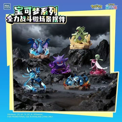 Holly Box Pokemon Full Power Battle Series Licensed Pokemon Action Figure - Gengar