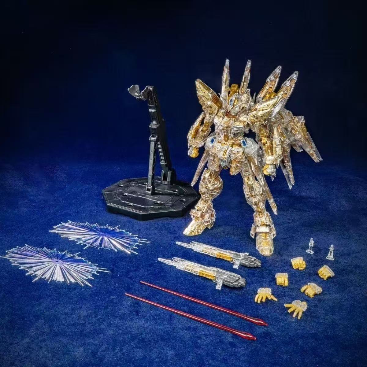 (Pre-Order) Pianxin Model 1/100 MGEX Strike Freedom Gundam Mechanical Clear Version Model kit (Third Party, Not Original Bandai Kit) (ETA: January 2027)