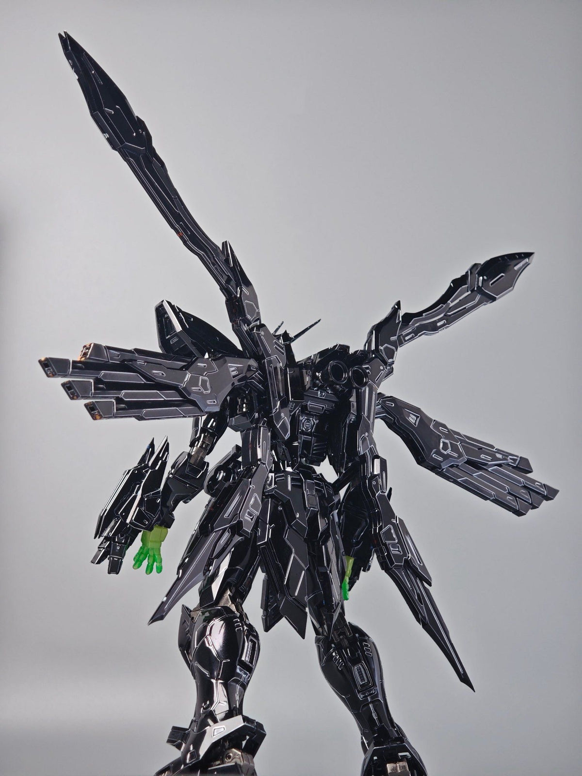 [Phantom Studio] Blast Hot MB Style 1/100 God Gundam model kit with Metal Frame MMJ Black Plated Coating (Third Party, Not Original Bandai Kit Used)[PLEASE READ DESCRIPTION BEFORE PURCHASE]
