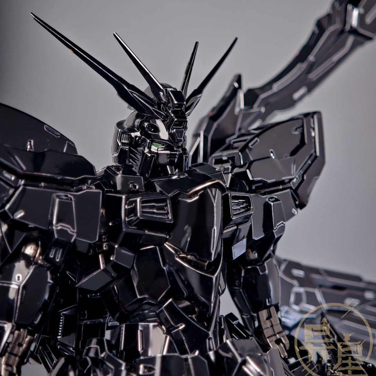 [Phantom Studio] Blast Hot MB Style 1/100 God Gundam model kit with Metal Frame MMJ Black Plated Coating (Third Party, Not Original Bandai Kit Used)[PLEASE READ DESCRIPTION BEFORE PURCHASE]