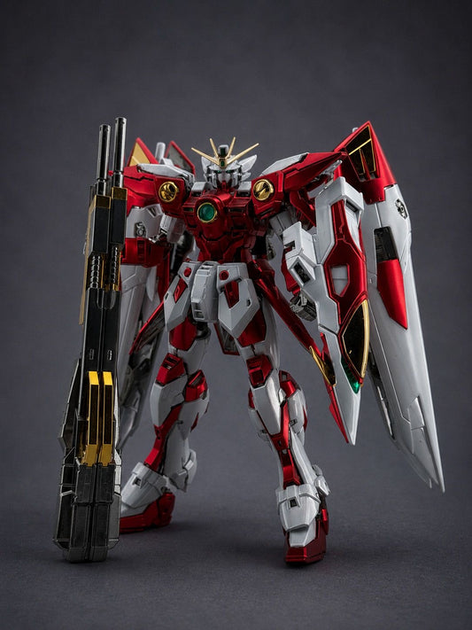 [Phantom Studio] Changlong 5505 1/144 RG Wing Zero EW Model Kit Plated Red Coating (Third Party, Not Original Bandai Kit Used)[PLEASE READ DESCRIPTION BEFORE PURCHASE]