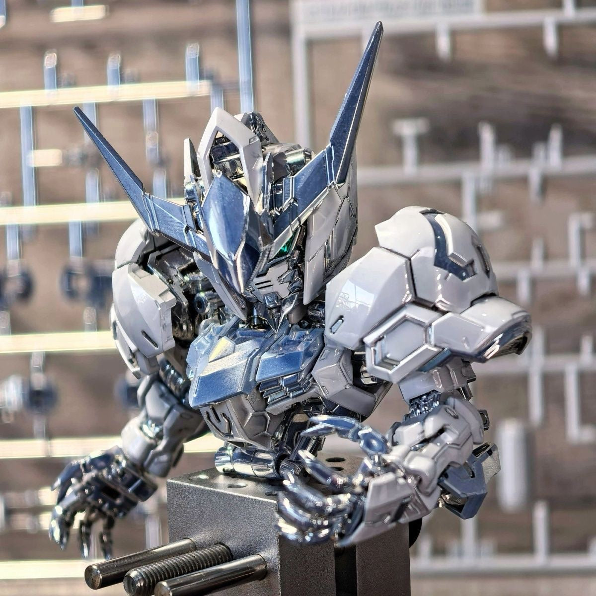 [Phantom Studio] GG 1/100 MGSD Gundam Barbatos Twilight Coating (Third Party, Not Original Bandai Kit Used)[PLEASE READ DESCRIPTION BEFORE PURCHASE]