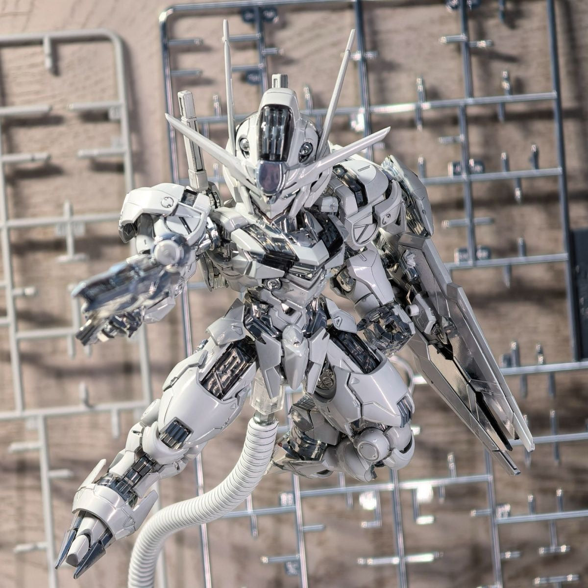 [Phantom Studio] GL Model 1/100 MGSD Gundam Aerial Twilight Coating (Third Party, Not Original Bandai Kit Used)[PLEASE READ DESCRIPTION BEFORE PURCHASE]