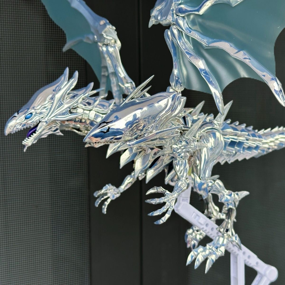 [Phantom Studio] Kaiba Industry Figure-rise Standard Amplified Blue Eyes White Dragon (with 3 Heads Resin Kit) Twilight Coating (Third Party, Not Original Bandai Kit Used)[PLEASE READ DESCRIPTION BEFORE PURCHASE]