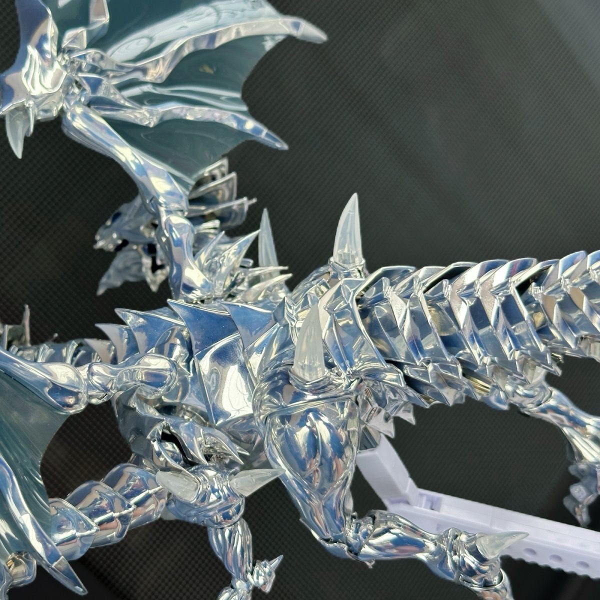 [Phantom Studio] Kaiba Industry Figure-rise Standard Amplified Blue Eyes White Dragon (with 3 Heads Resin Kit) Twilight Coating (Third Party, Not Original Bandai Kit Used)[PLEASE READ DESCRIPTION BEFORE PURCHASE]