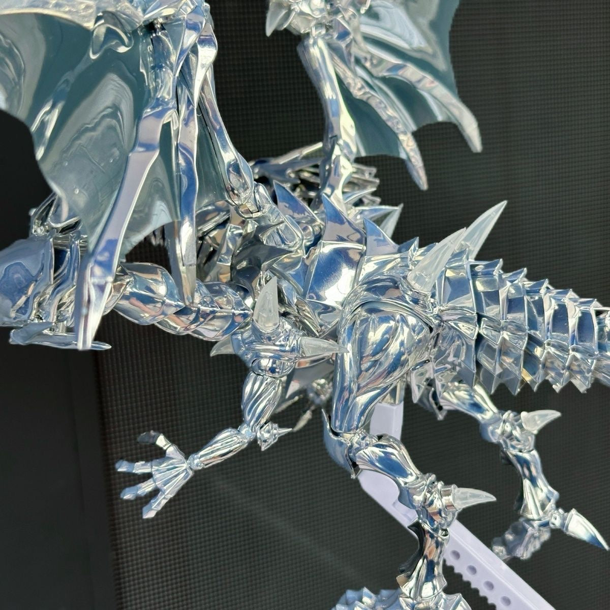 [Phantom Studio] Kaiba Industry Figure-rise Standard Amplified Blue Eyes White Dragon (with 3 Heads Resin Kit) Twilight Coating (Third Party, Not Original Bandai Kit Used)[PLEASE READ DESCRIPTION BEFORE PURCHASE]