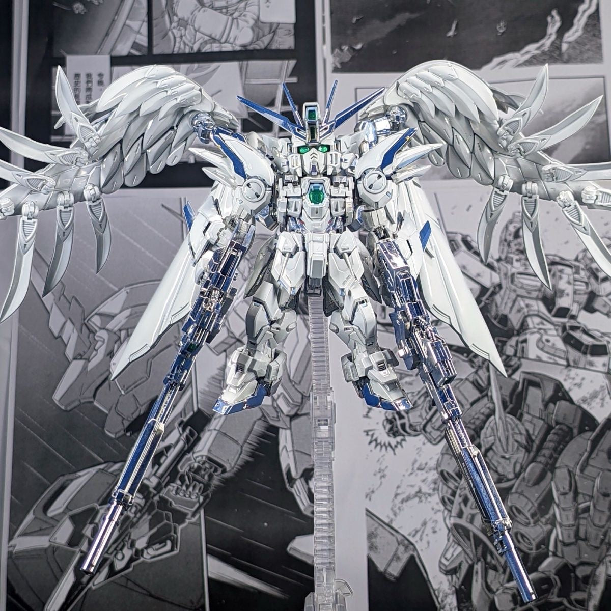 [Phantom Studio] GL Model 1/100 MGSD Wing Gundam Zero EW Twilight Coating (Third Party, Not Original Bandai Kit Used)[PLEASE READ DESCRIPTION BEFORE PURCHASE]
