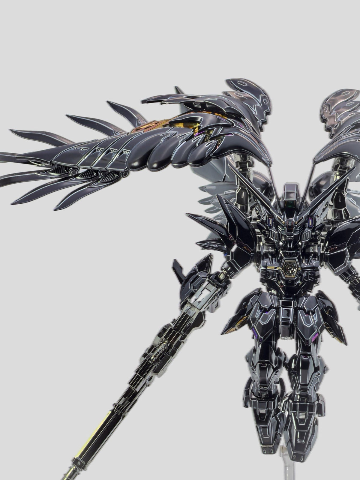[Phantom Studio] GL Model 1/100 MGSD Wing Gundam Zero EW MMJ Black Plated Coating (Third Party, Not Original Bandai Kit Used)[PLEASE READ DESCRIPTION BEFORE PURCHASE]