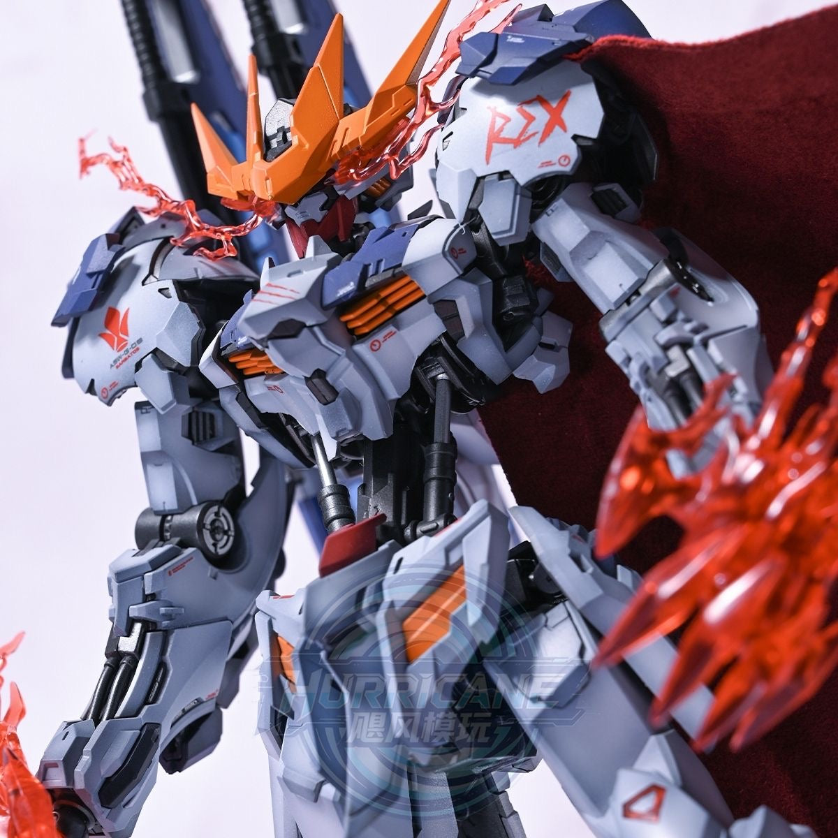 [Hurricane Workshop] Customized Painted Alaya Vijnana Tech 1/100 Young Fenrir Model Kit  Gradient Shadow Ver.