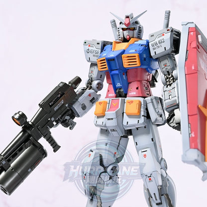 [Hurricane Workshop] Customized Painted Fat Cat 1/100 Scale RG RX-78-2 Ver. 2.0 One Year War Ver.