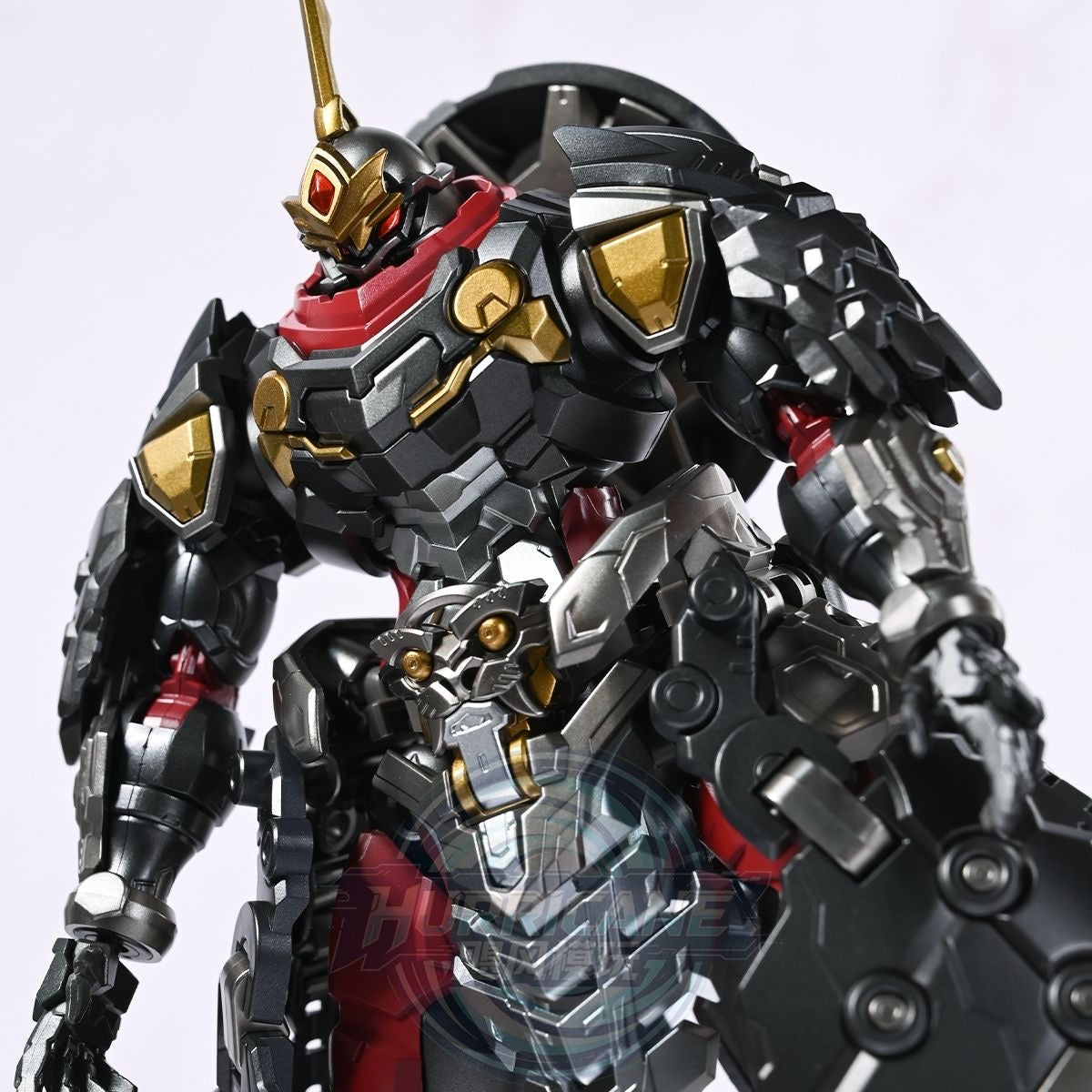 [Hurricane Workshop] Customized Painted Motor Nuclear 1/144 scale Tiefutu model kit Metallic Black Ver.