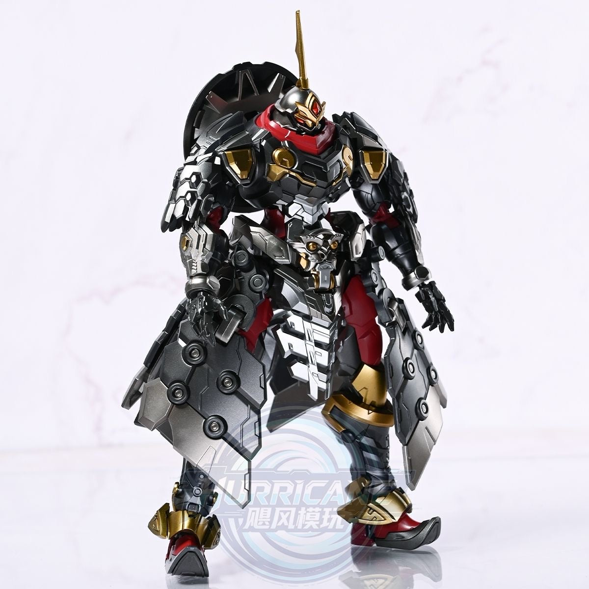 [Hurricane Workshop] Customized Painted Motor Nuclear 1/144 scale Tiefutu model kit Metallic Black Ver.