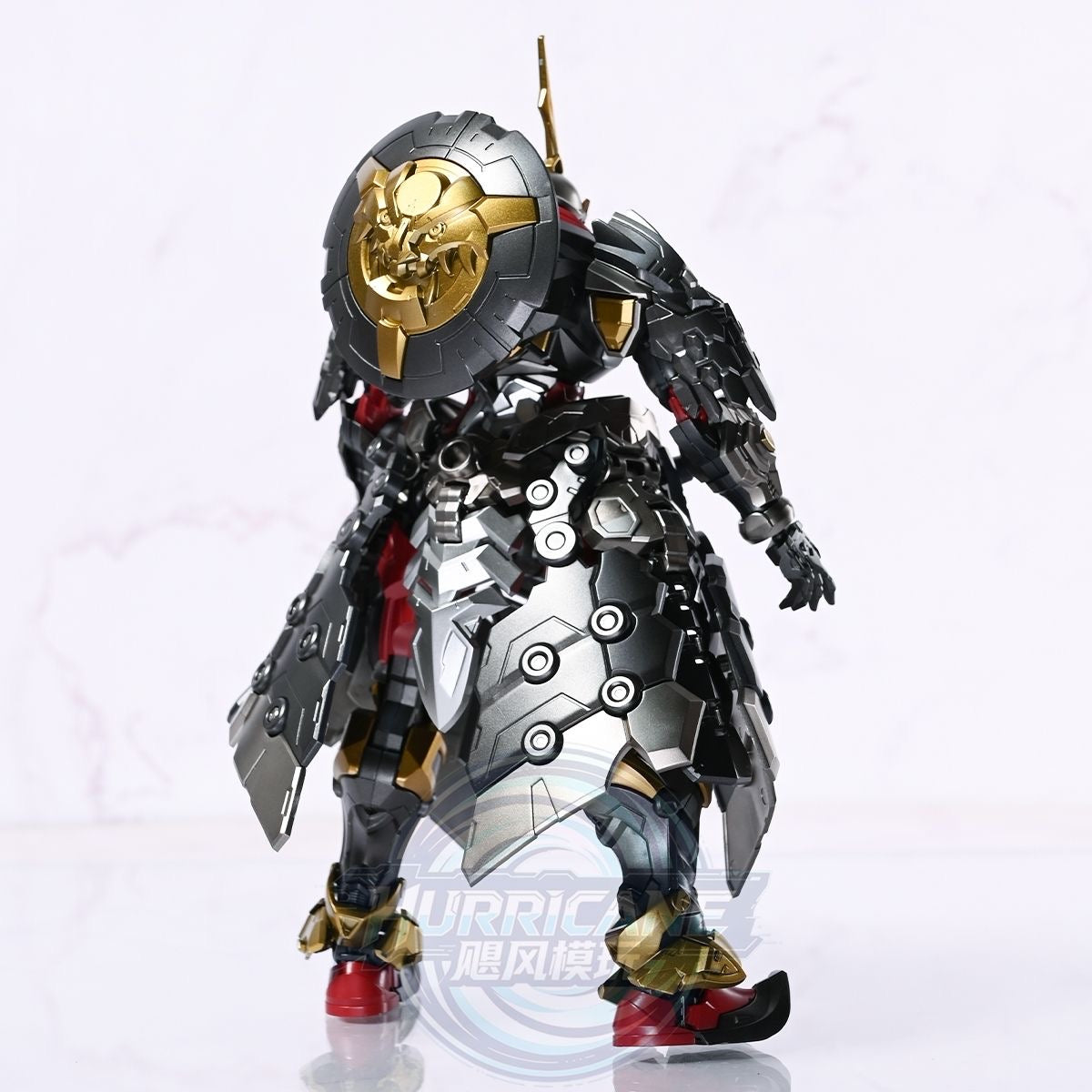 [Hurricane Workshop] Customized Painted Motor Nuclear 1/144 scale Tiefutu model kit Metallic Black Ver.