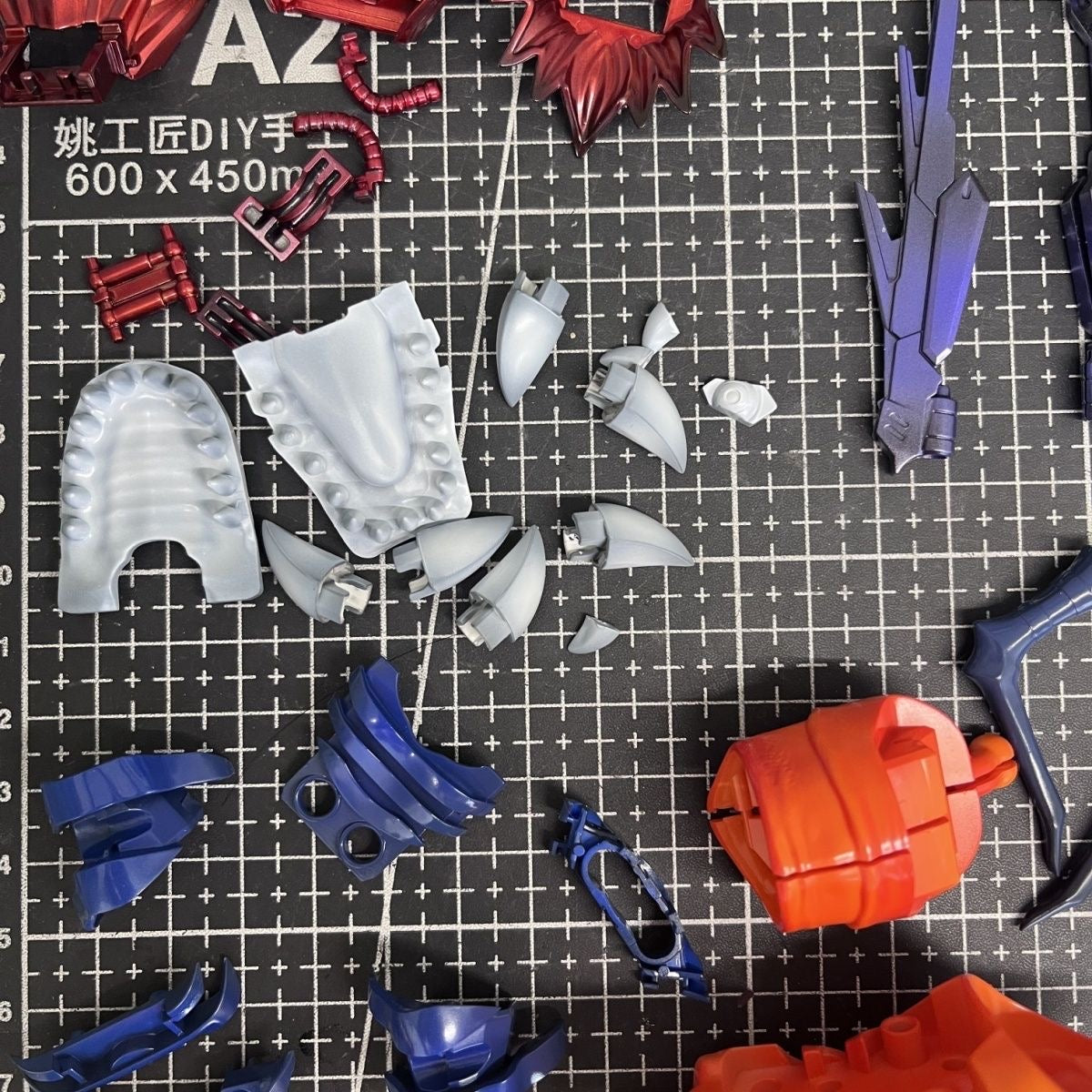 [Hurricane Workshop] Customized Painted JWS (Third Party, not Original Bandai) Figure-rise Standard Amplified Metalgreymon