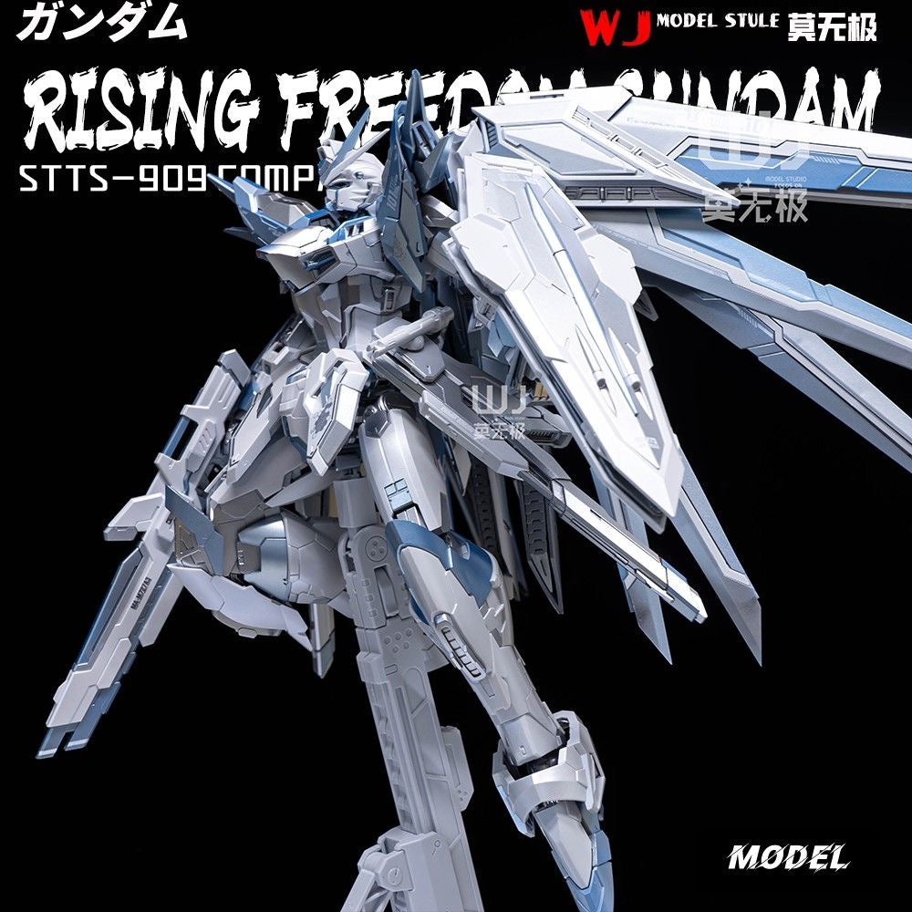 (WJ Studio) Shenma Model 1/100 Blue Knight GK Style Rising Freedom Gundam Model Kit Twilight Coating