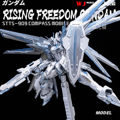 (WJ Studio) Shenma Model 1/100 Blue Knight GK Style Rising Freedom Gundam Model Kit Twilight Coating