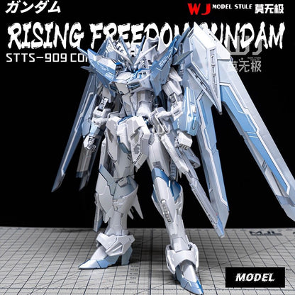 (WJ Studio) Shenma Model 1/100 Blue Knight GK Style Rising Freedom Gundam Model Kit Twilight Coating