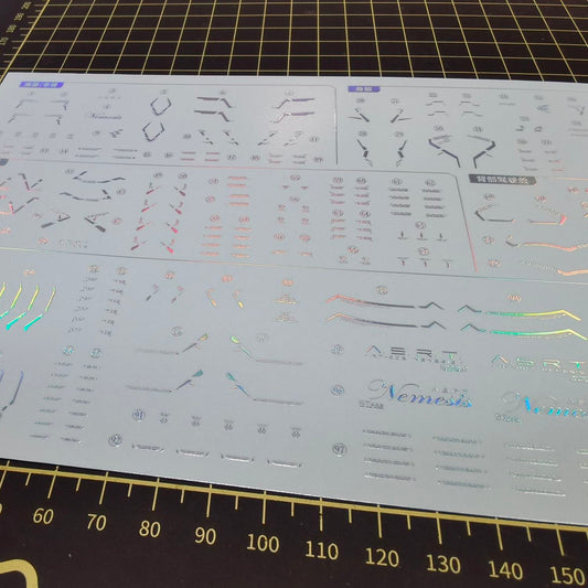Holographic Water Decal for SNAA Infinite Dimensions RT-002 Nemesis