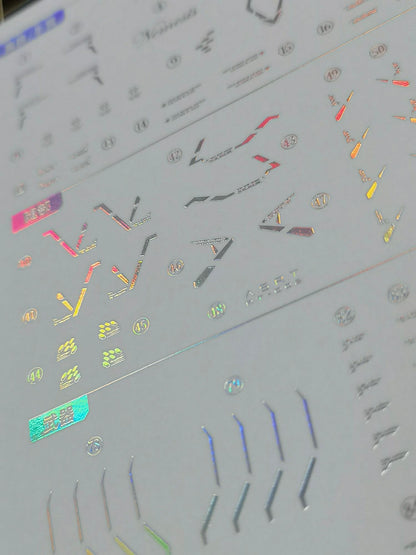 Holographic Water Decal for SNAA Infinite Dimensions RT-002 Nemesis