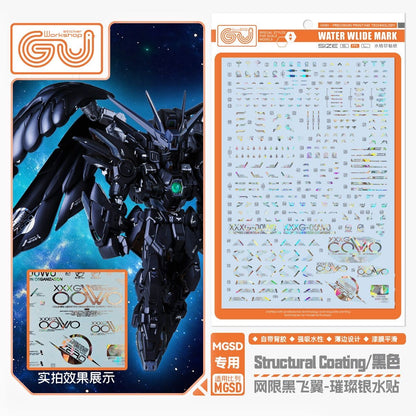 [GUGU] Holographic Water Decal for MGSD Wing Gundam Zero EW