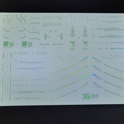 Holographic Water Decal for IN ERA+ RMD TR-2243EX 1/100 Azure Falcon