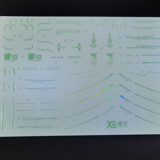Holographic Water Decal for IN ERA+ RMD TR-2243EX 1/100 Azure Falcon