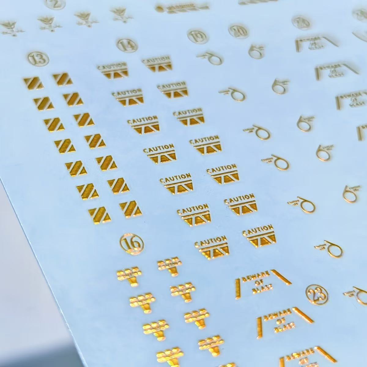 Holographic Water Decal for MGSD Kshatriya