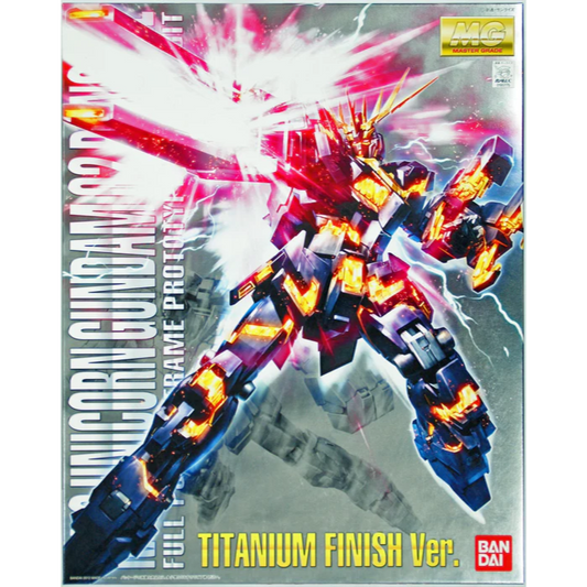 MG RX-0 Unicorn Gundam 02 Banshee Titanium Finish Ver 1/100