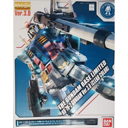 MG The Gundam Base Limited RX-78-2 Gundam Ver. 3.0 Clear Color MG The Gundam Base Limited RX-78-2 Gundam Ver. 3.0 Clear Color