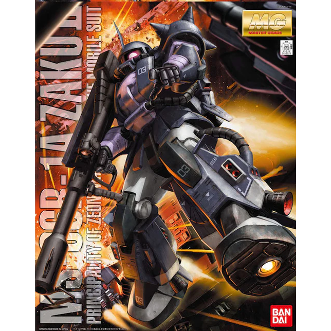 MG MS-06R-1A Zaku Black Tri-Stars Ver 2.0 1/100