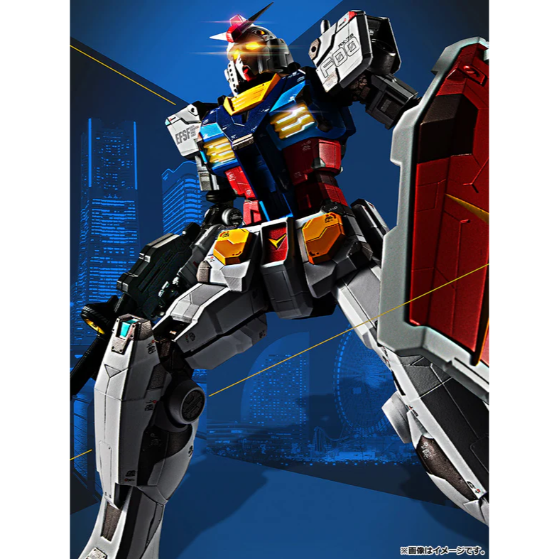 Chogokin X Gundam Factory Yokohama RX-78F00 GUNDAM - P-Bandai Exclusive