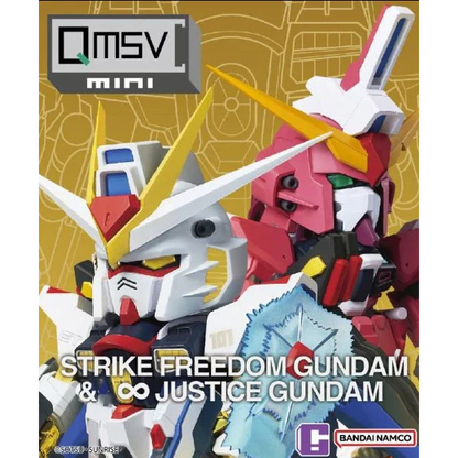 QMSV Mini - Strike Freedom Gundam & Infinite Justice Gundam - Single Blind Box