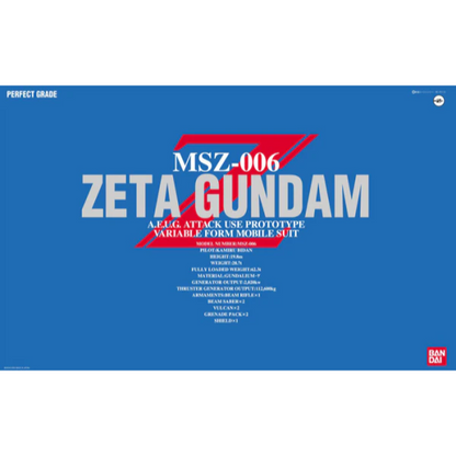 PG MSZ-006 Zeta Gundam 1/60