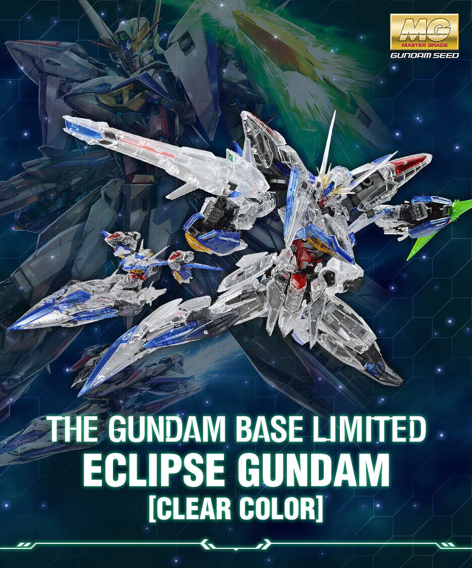MG The Gundam Base Limited Eclipse Gundam [Clear Color] 1/100