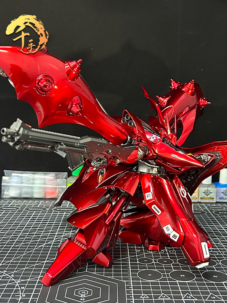 HG Nightingale 1/144 Customized Version Metallic/Plated Paint (Qianshou Studio)