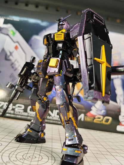 RG RX-78-2 Ver. 2.0 1/144 Customized Version Polarized Coating (Qianshou Studio)