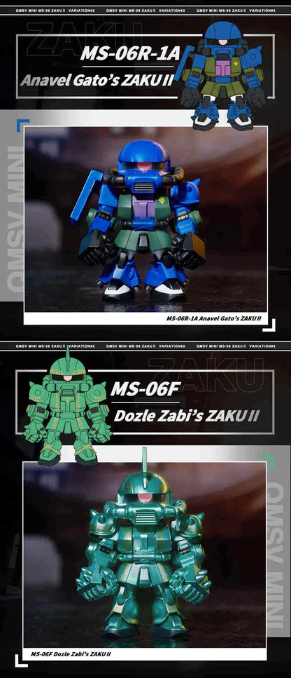 QMSV Mini -ZAKU II VARIATION #2 - Single Blind Box