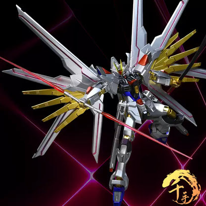 HG Mighty Strike Freedom Gundam 1/144 Customized Version Metallic Paint (Qianshou Studio)