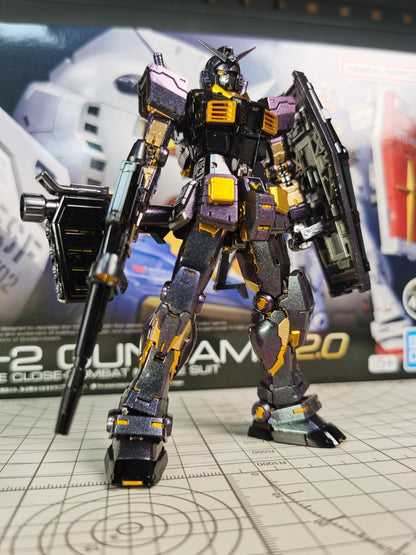 RG RX-78-2 Ver. 2.0 1/144 Customized Version Polarized Coating (Qianshou Studio)