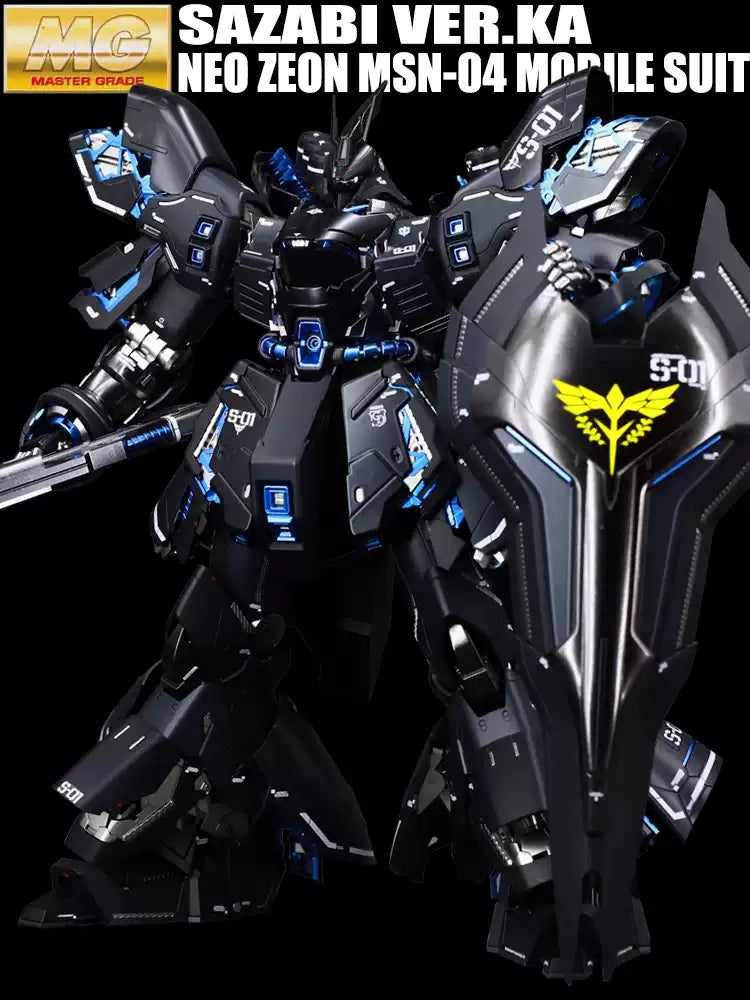 MG Sazabi Ver.Ka 1/100 Customized Version Metallic Paint (Qianshou Studio)