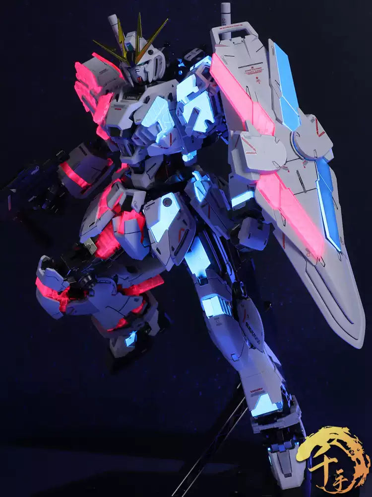 MG Narrative Gundam C-Packs Ver. Ka 1/100 Customized Version Glow Metallic (Qianshou Studio)