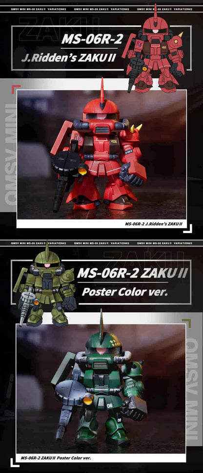 QMSV Mini -ZAKU II VARIATION #2 - Single Blind Box