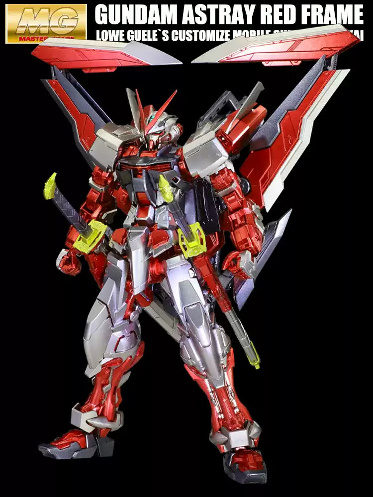 MG Astray Red Frame Kai 1/100 Customized Version Metallic Paint (Qianshou Studio)